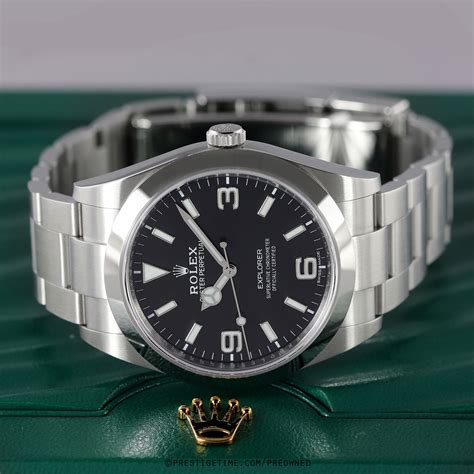 used rolex explorer 39mm|rolex explorer price list.